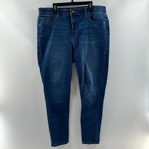 LuLaRoe Medium Wash High-Rise Super Stretchy Skinny Jeans – Size 34